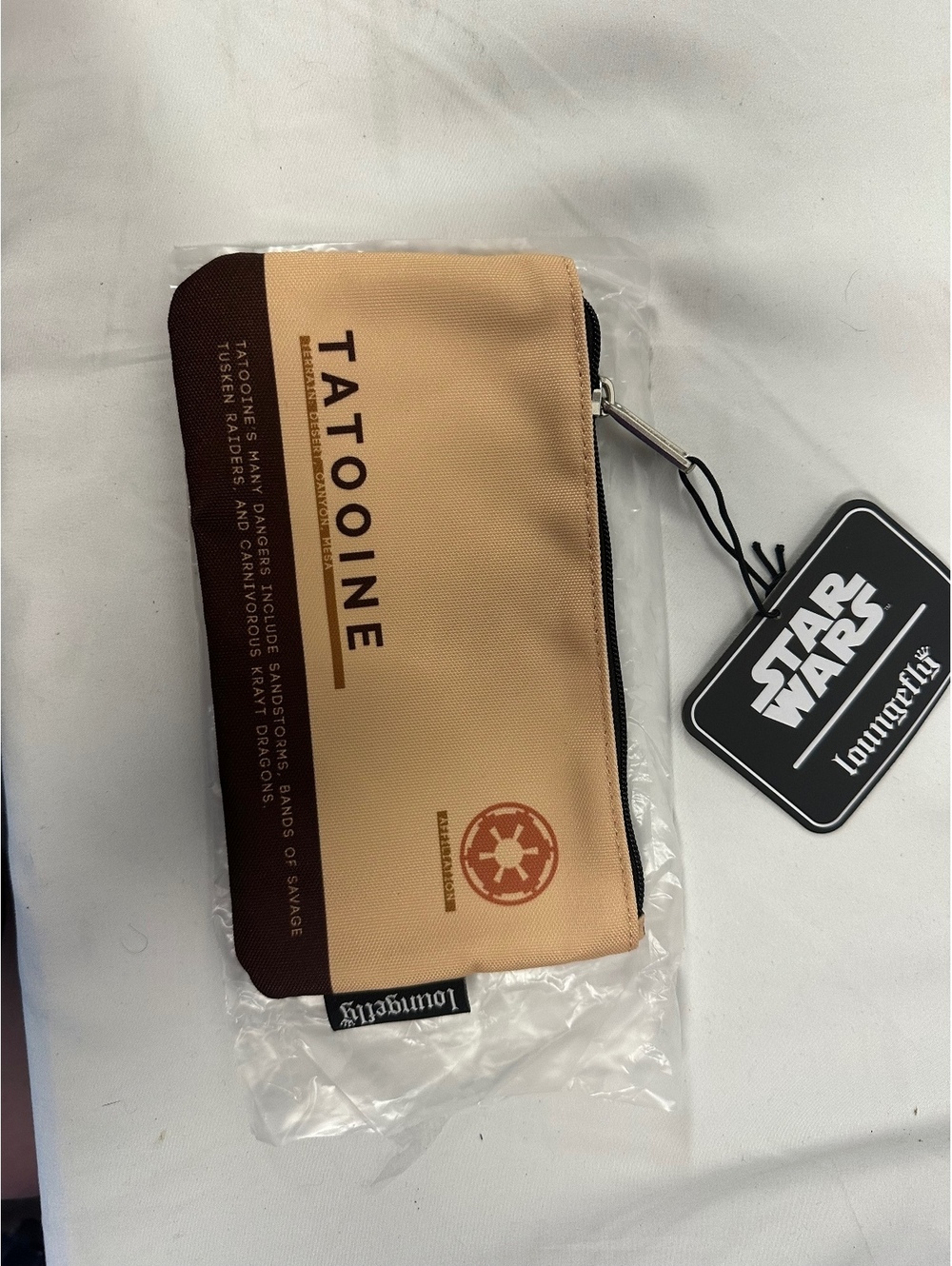 Star Wars Tatooine Themed Zip Wallet by Loungefly